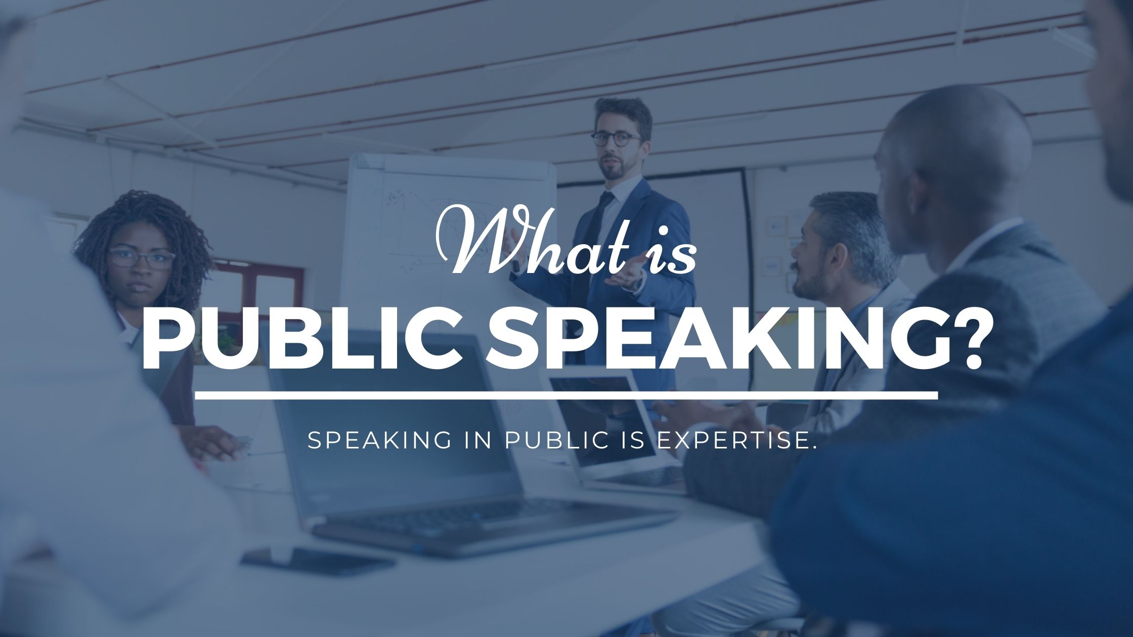 What is public speaking
